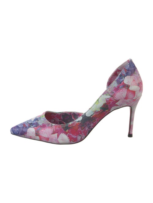 Christian Louboutin Floral Print D'Orsay Pumps