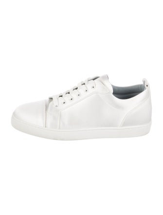 Christian Louboutin Satin Sneakers
