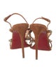 Christian Louboutin Suede Studded Accents Sandals