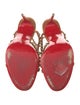 Christian Louboutin Suede Studded Accents Sandals