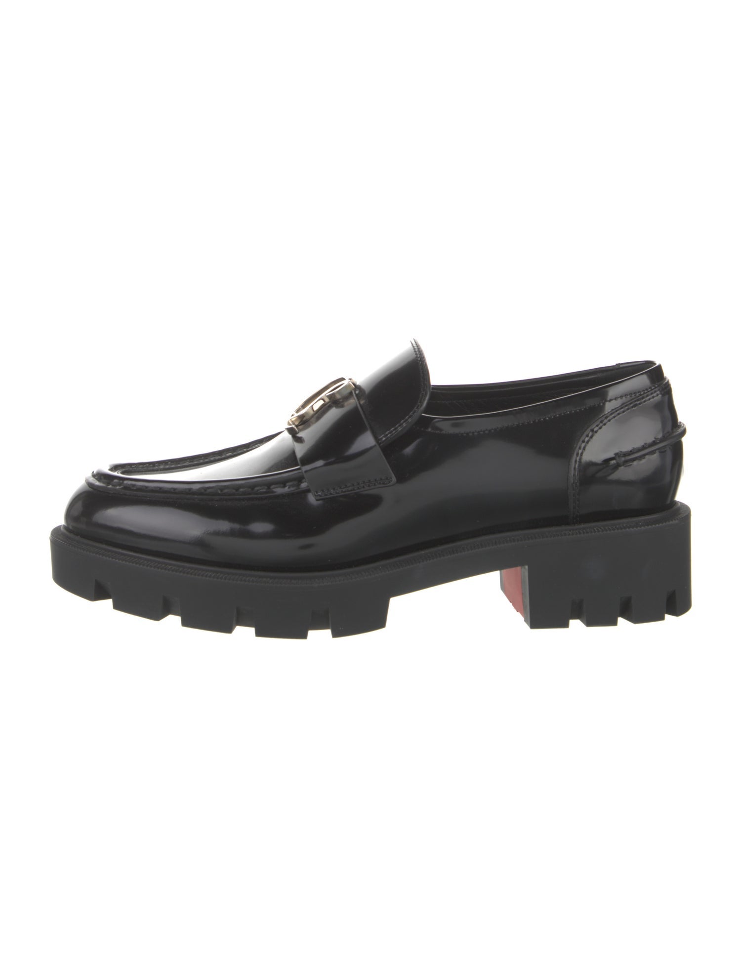 Christian Louboutin Patent Leather Loafers