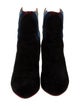 Christian Louboutin Suede Colorblock Pattern Boots