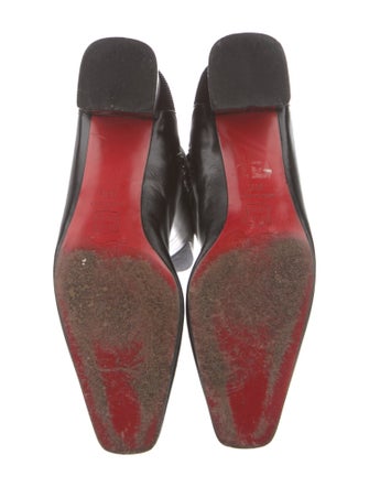 Christian Louboutin Leather Riding Boots