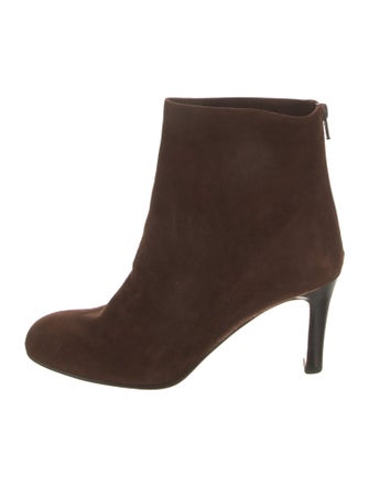 Christian Louboutin Suede Mesh Accents Boots