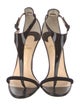 Christian Louboutin Athena Alta Suede T-Strap Sandals