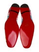 Christian Louboutin Satin Floral Print Loafers