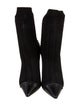 Christian Louboutin Spike Accents Studded Accents Sock Boots
