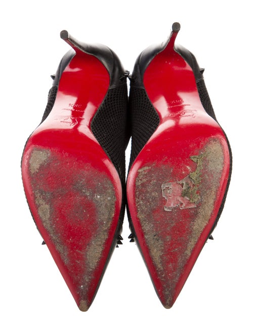 Christian Louboutin Spike Accents Studded Accents Sock Boots