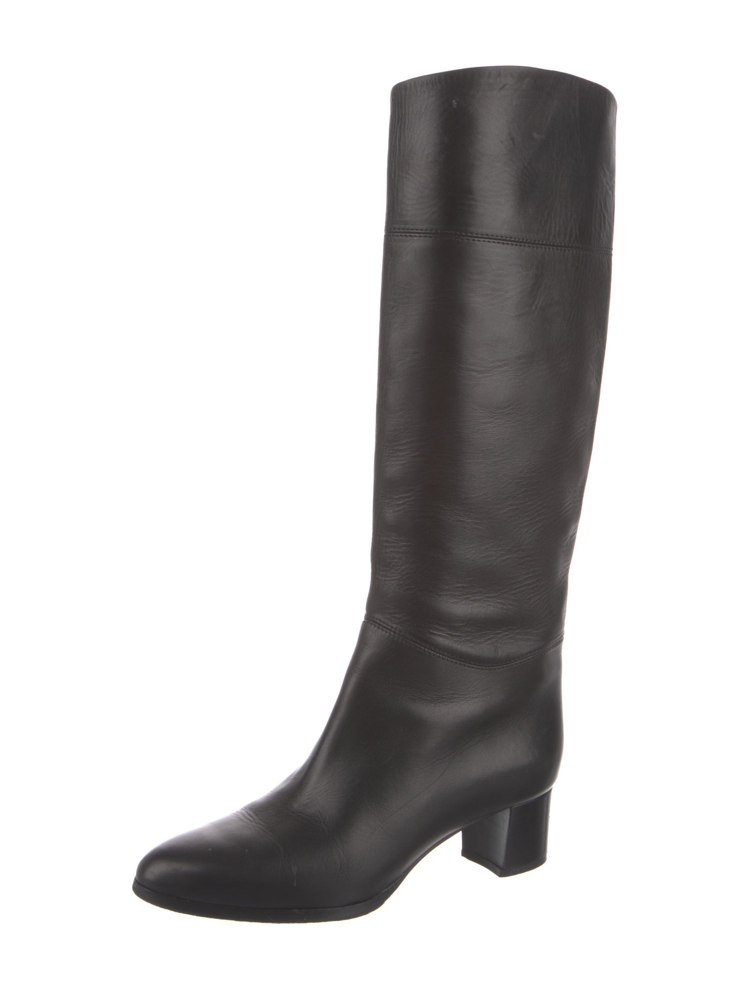 Christian Louboutin Leather Riding Boots