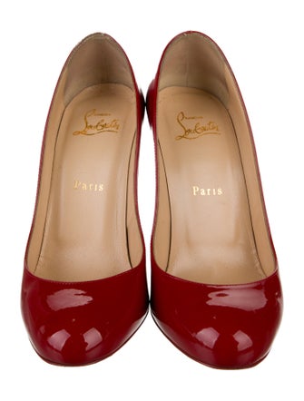 Christian Louboutin Fifi 100 Patent Leather Pumps