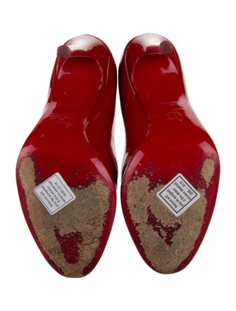 Christian Louboutin Fifi 100 Patent Leather Pumps