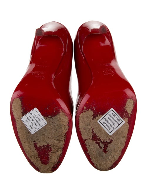 Christian Louboutin Fifi 100 Patent Leather Pumps