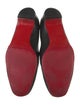 Christian Louboutin Leather Tassel Accents Loafers