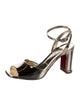 Christian Louboutin Patent Leather Sandals