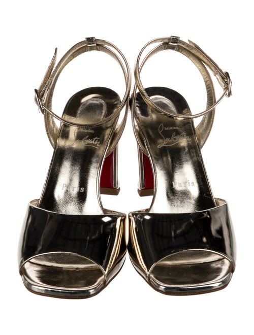 Christian Louboutin Patent Leather Sandals