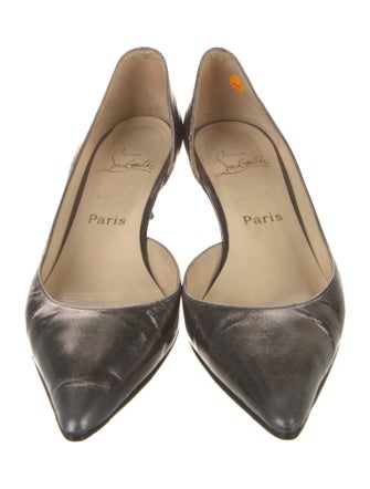 Christian Louboutin Leather D'Orsay Pumps