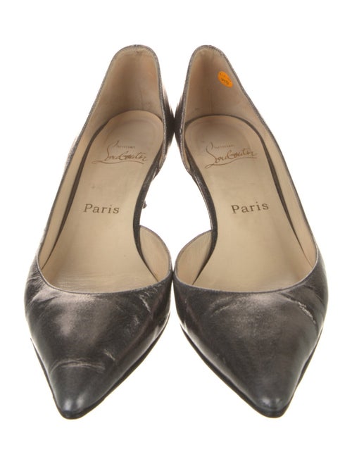 Christian Louboutin Leather D'Orsay Pumps