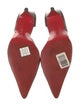 Christian Louboutin Leather D'Orsay Pumps