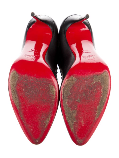 Christian Louboutin Leather Lace-Up Boots