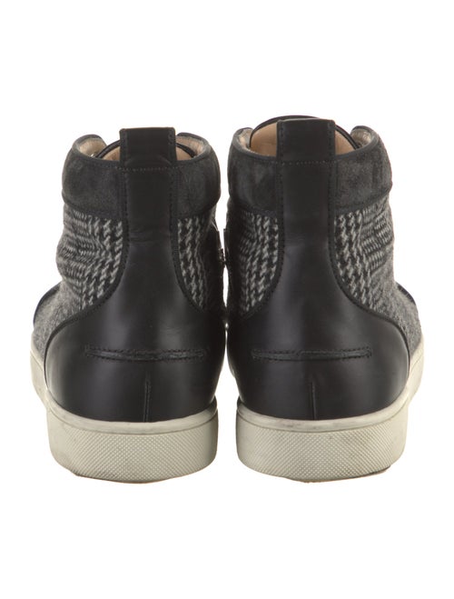 Christian Louboutin Tweed Printed Sneakers