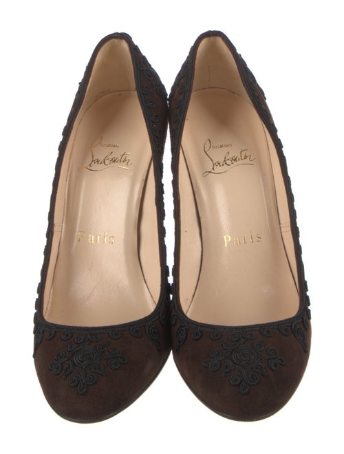 Christian Louboutin Suede Pumps
