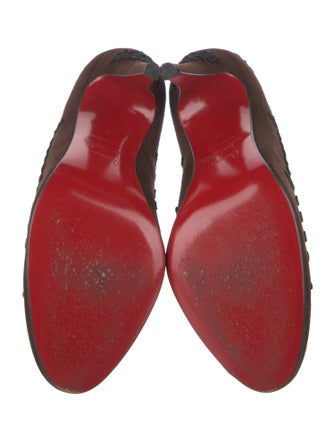 Christian Louboutin Suede Pumps