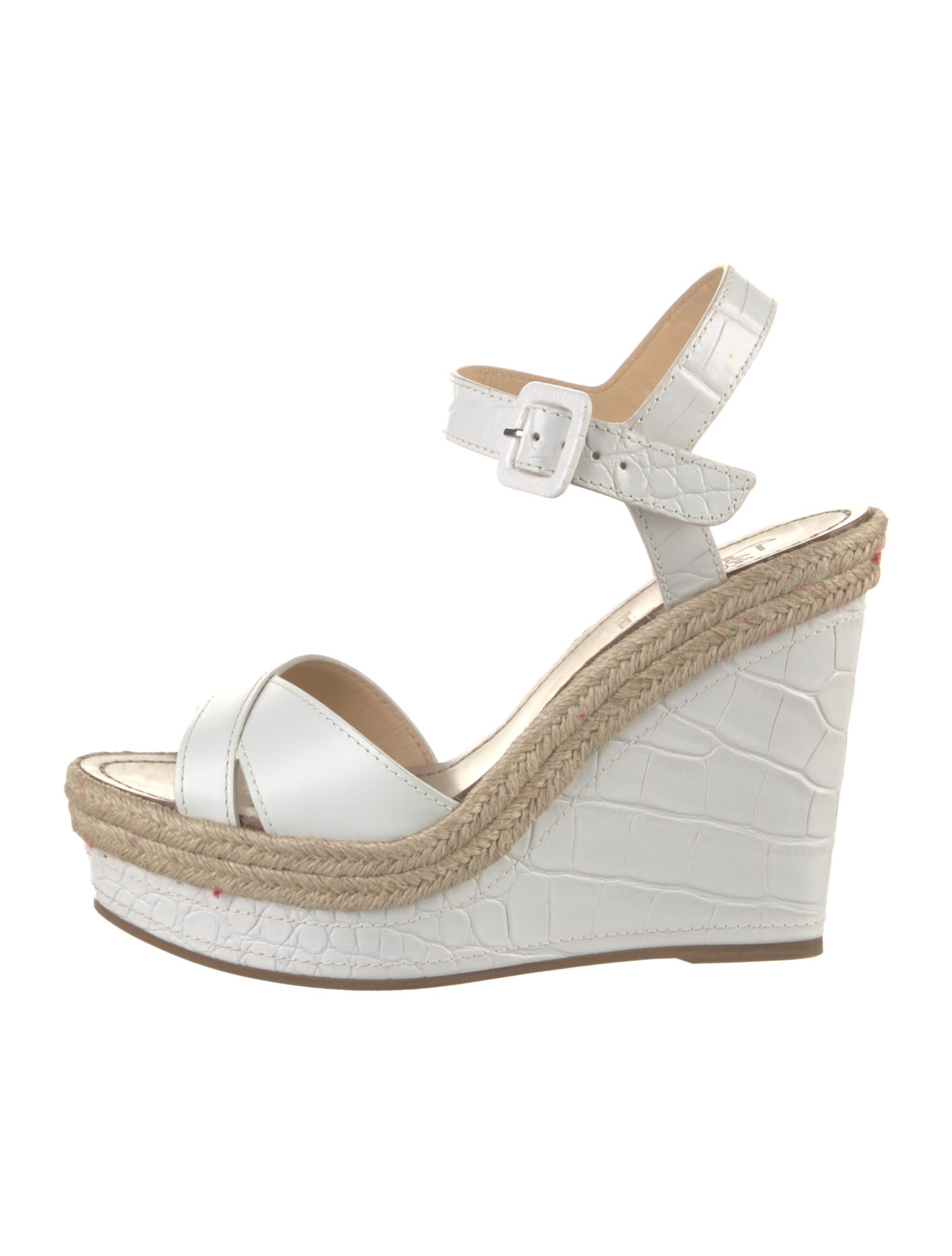 Christian Louboutin Leather Espadrilles