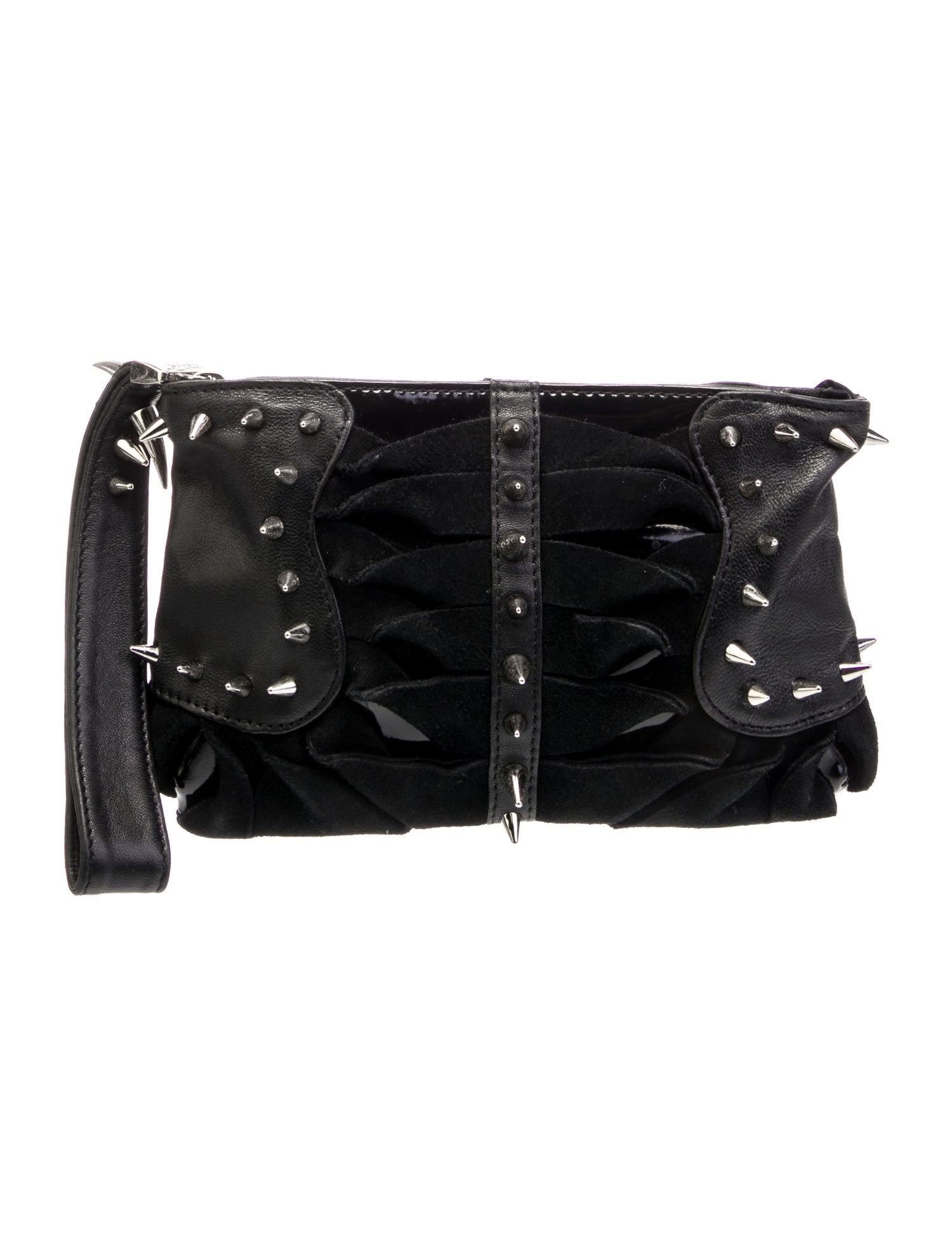 Christian Louboutin Suede Clutch