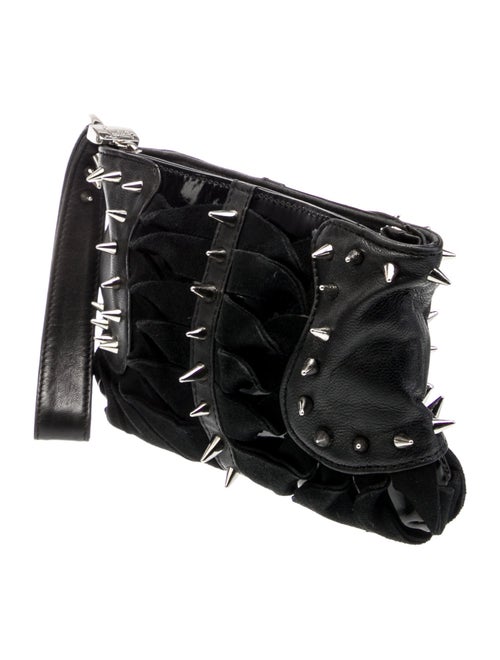 Christian Louboutin Suede Clutch