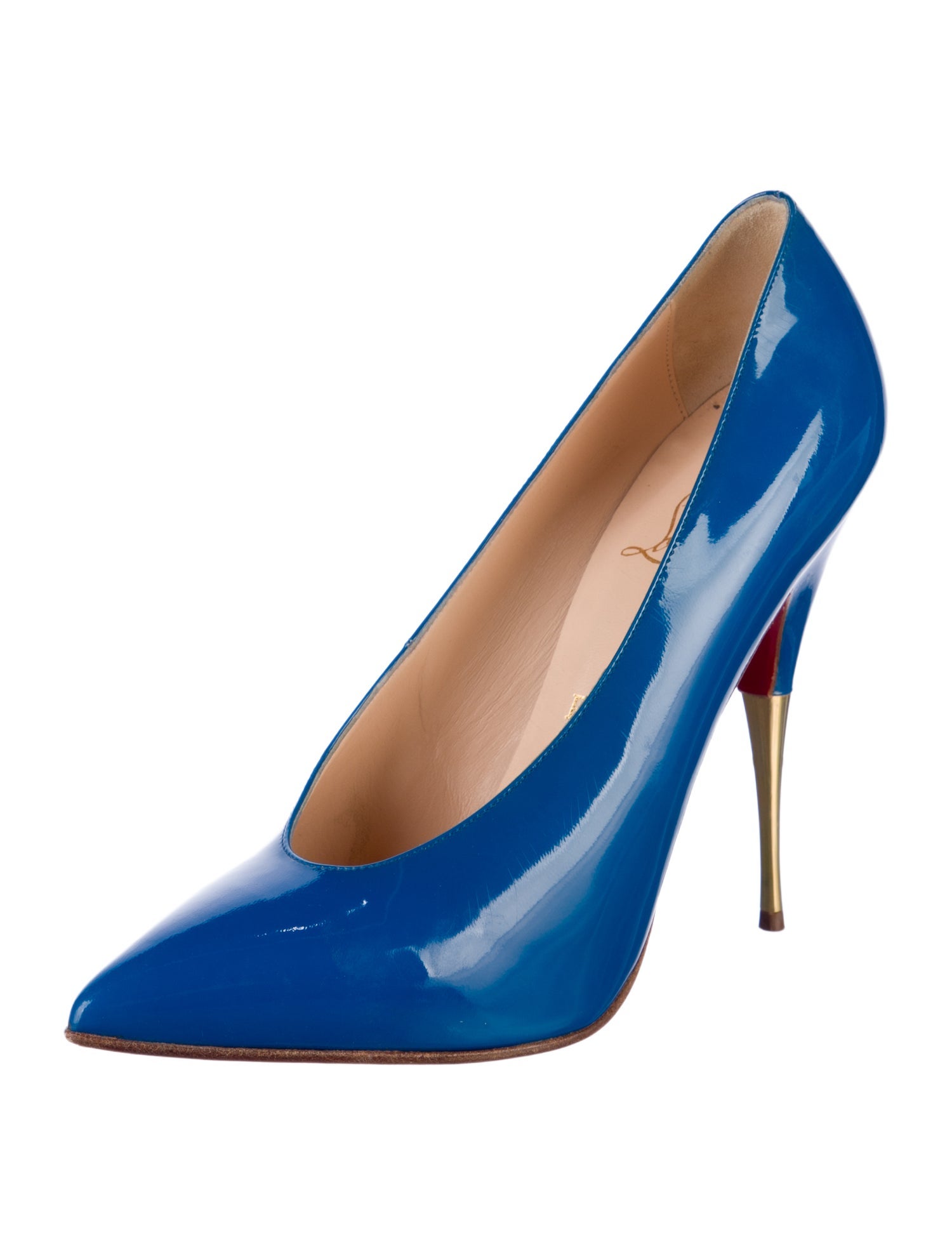Christian Louboutin Lola 120 Patent Leather Pumps