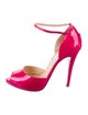 Christian Louboutin Patent Leather D'Orsay Pumps