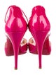 Christian Louboutin Patent Leather D'Orsay Pumps