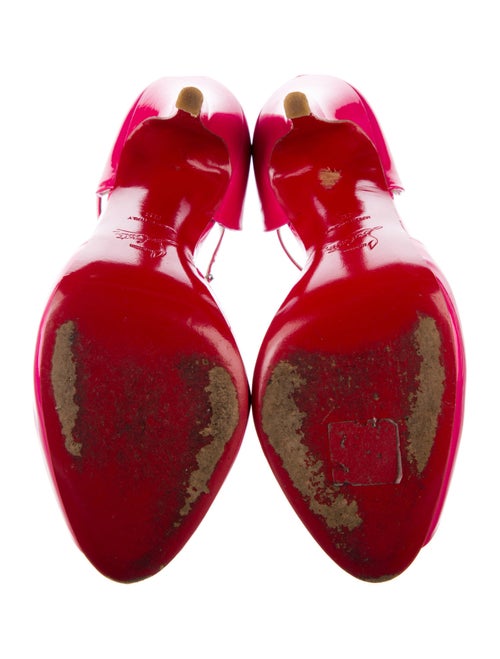Christian Louboutin Patent Leather D'Orsay Pumps