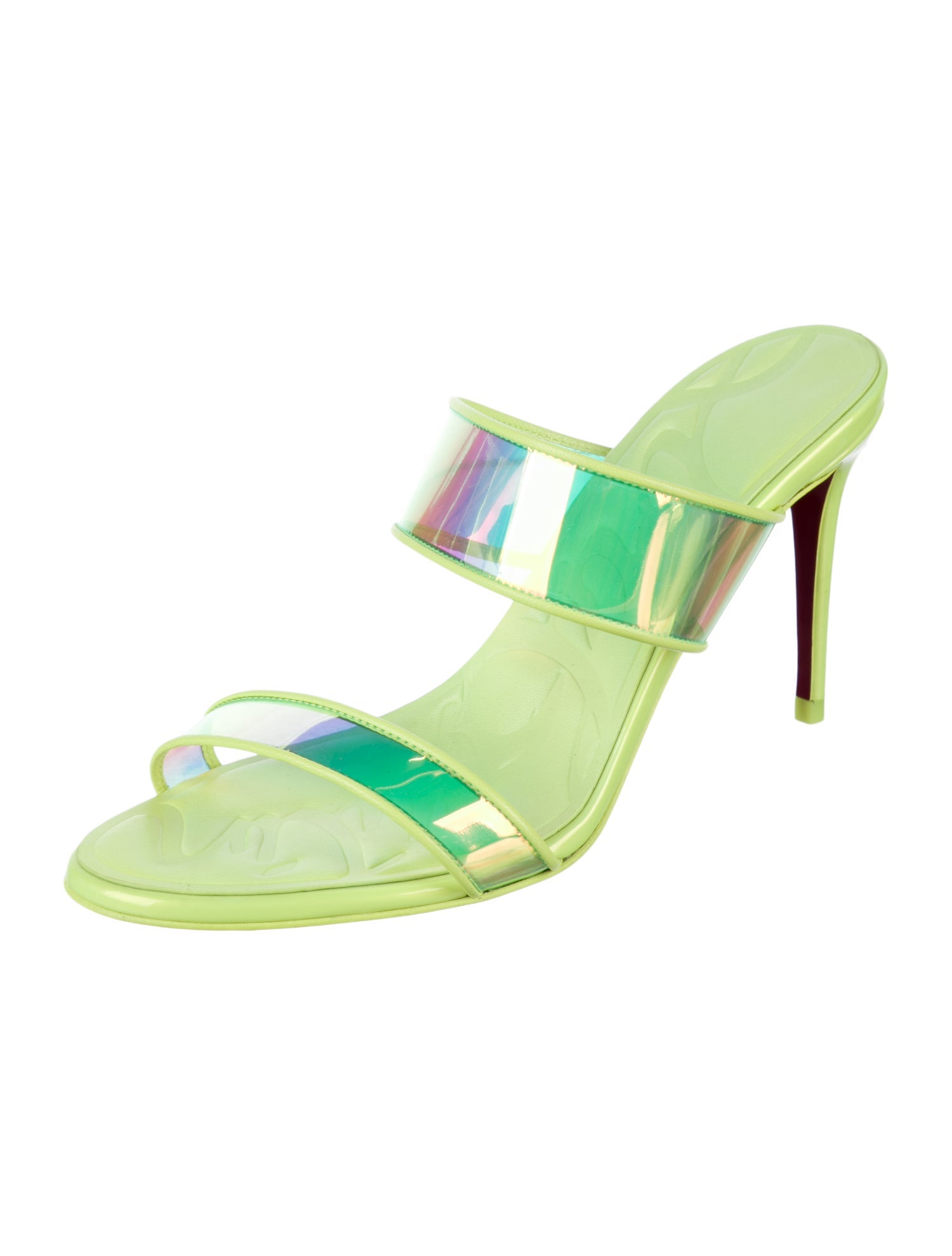 Christian Louboutin PVC Slides