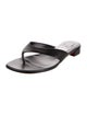Christian Louboutin Leather Slides