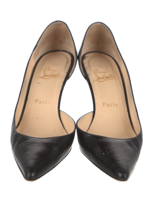 Christian Louboutin Leather D'Orsay Pumps