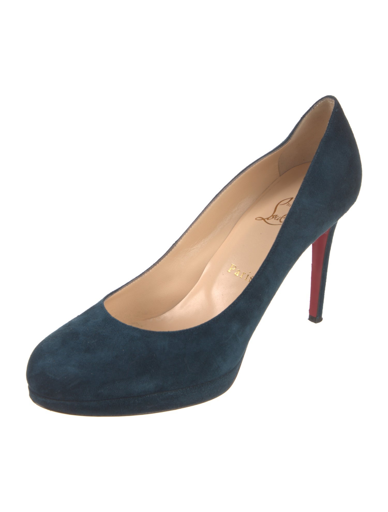 Christian Louboutin New Simple Suede Pumps