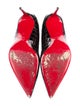 Christian Louboutin Embossed Leather Pumps