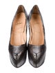 Christian Louboutin Snakeskin Animal Print Pumps