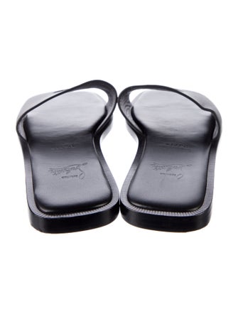 Christian Louboutin Leather Slides