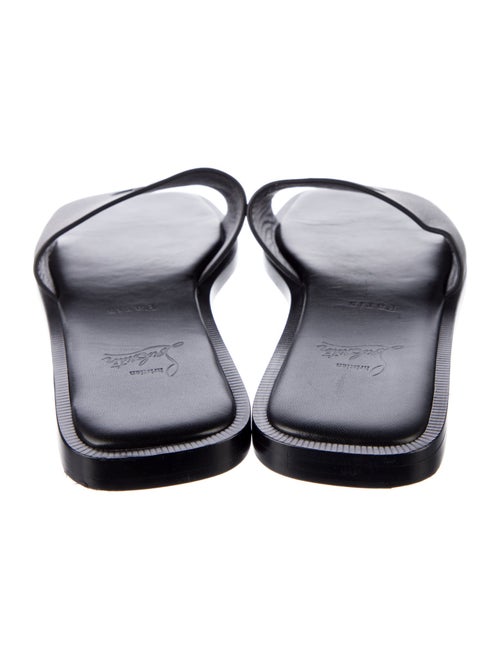 Christian Louboutin Leather Slides