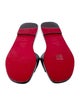 Christian Louboutin Leather Slides