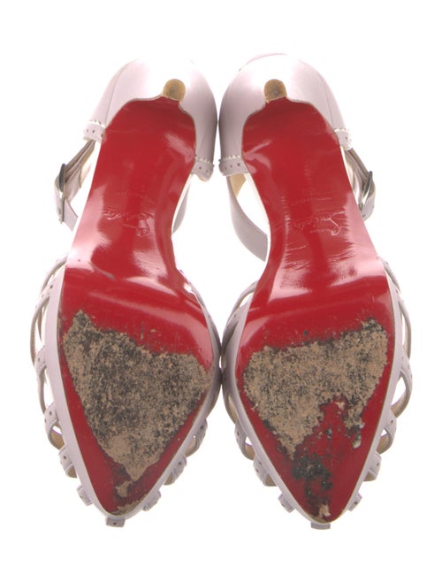 Christian Louboutin Leather T-Strap Pumps
