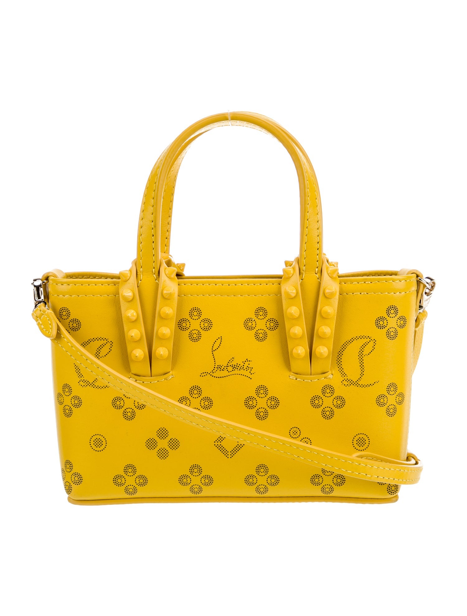 Christian Louboutin Leather Cabata Nano