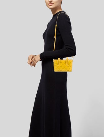 Christian Louboutin Leather Cabata Nano