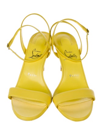 Christian Louboutin Loubigirl 85 Leather Sandals