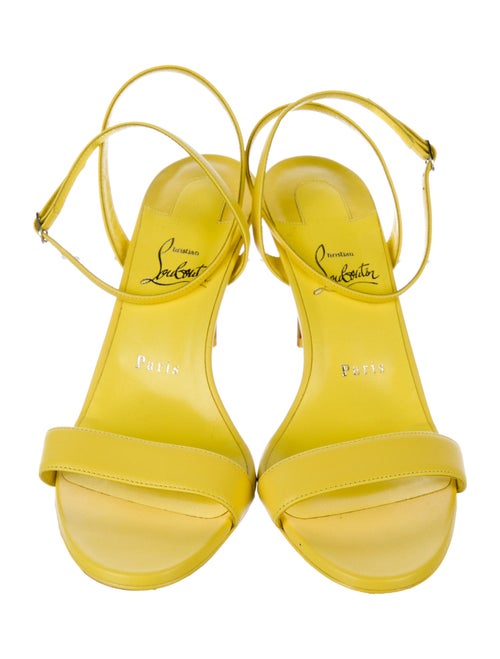 Christian Louboutin Loubigirl 85 Leather Sandals