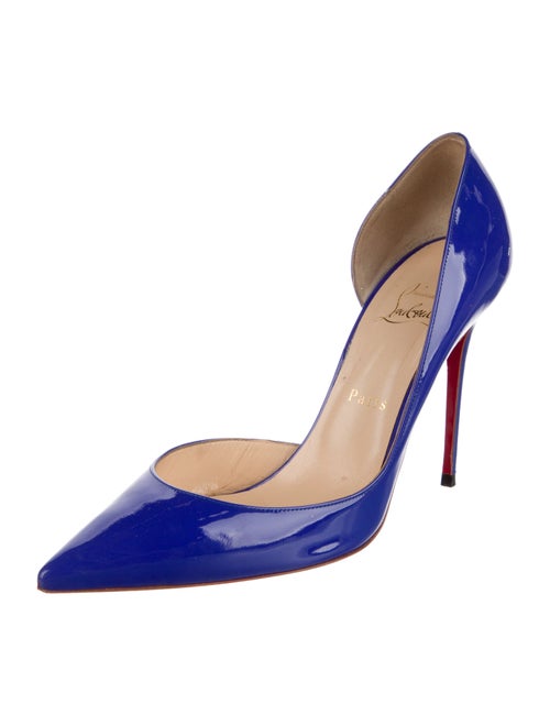 Christian Louboutin Patent Leather D'Orsay Pumps