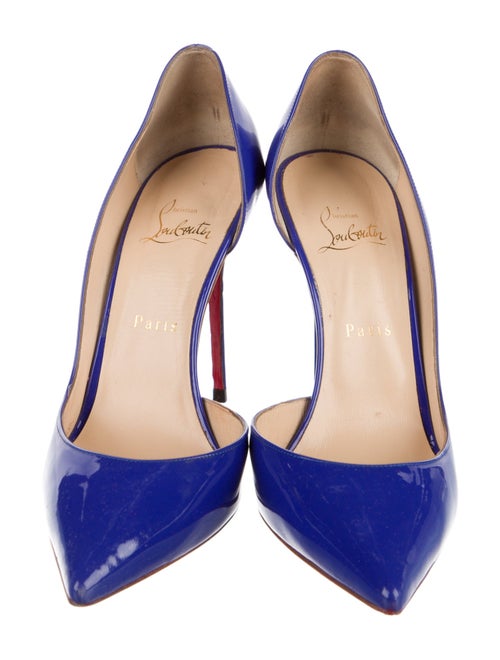 Christian Louboutin Patent Leather D'Orsay Pumps