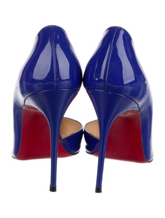 Christian Louboutin Patent Leather D'Orsay Pumps